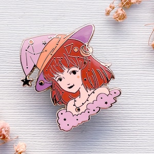 November Witch Topaz Enamel Pin