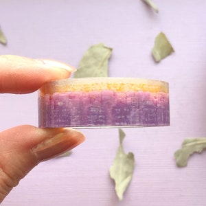 Starry Cityscape Clear PET Tape image 6