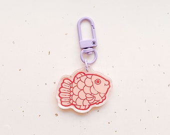 Taiyaki Cute Fish Pastry Acrylic Charm