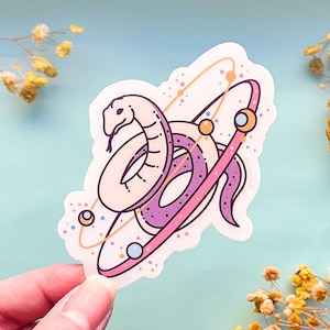 Cosmic Snake Vinyl Aufkleber