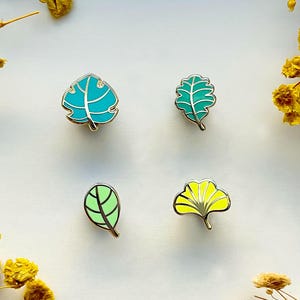 Mini Leaves Part One Board Filler Enamel Pin Set