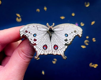 Forest Mother Butterfly (Protogoniomorpha parhassus) Enamel Pin