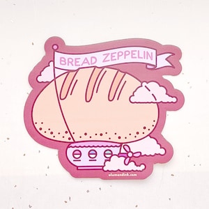 Bread Zeppelin Magnet