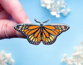 Monarch Butterfly Enamel Pin