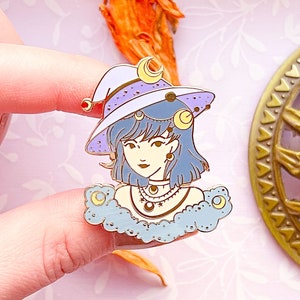 June Witch Alexandrite Enamel Pin image 6