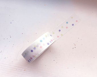 Pastel Polka Dots Washi Tape