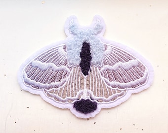 Tolype Moth Embroidered Patch