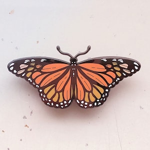 Monarch Butterfly Enamel Pin