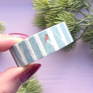 Birch Trees and Cardinals Washi Tape image 4