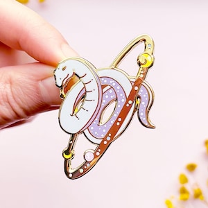 Cosmic Snake Enamel Pin