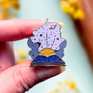 Starry Teller Enamel Pin