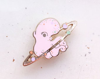 Cosmic Octopus Enamel Pin