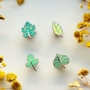 Mini Leaves Part Two Board Filler Enamel Pin Set