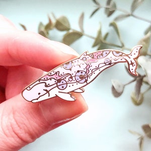 Space Dust Pygmy Sperm Whale Enamel Pin - Etsy