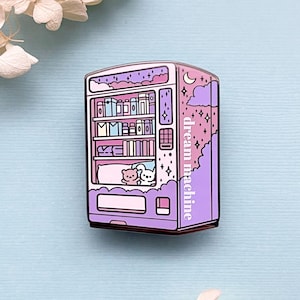 Dream Machine Aesthetic Vending Machine Enamel Pin