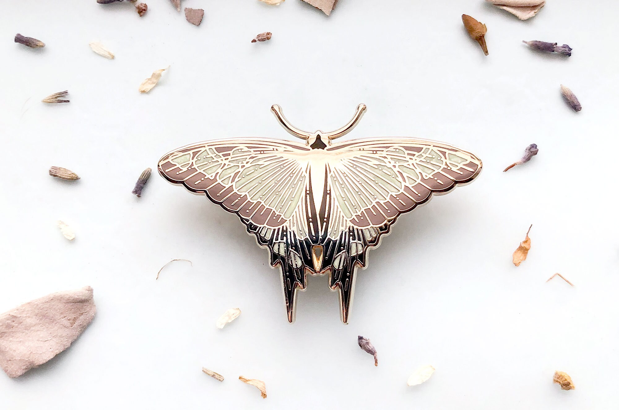 Bluebottle Butterfly Enamel Pin – Botanical Bright - Add a Little Beauty to  Your Everyday