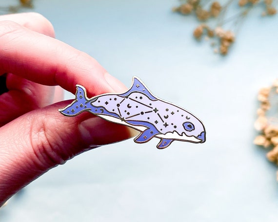 Volans Constellation コガシラネズミイルカ エナメルピン - Etsy 日本