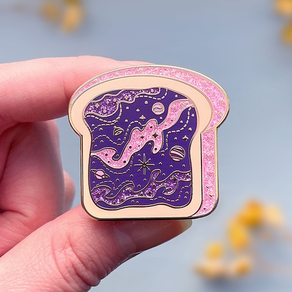 Pin esmaltado de Space Toast Galaxy
