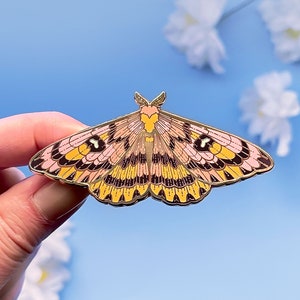 Sheep Moth Lepidoptera Enamel Pin