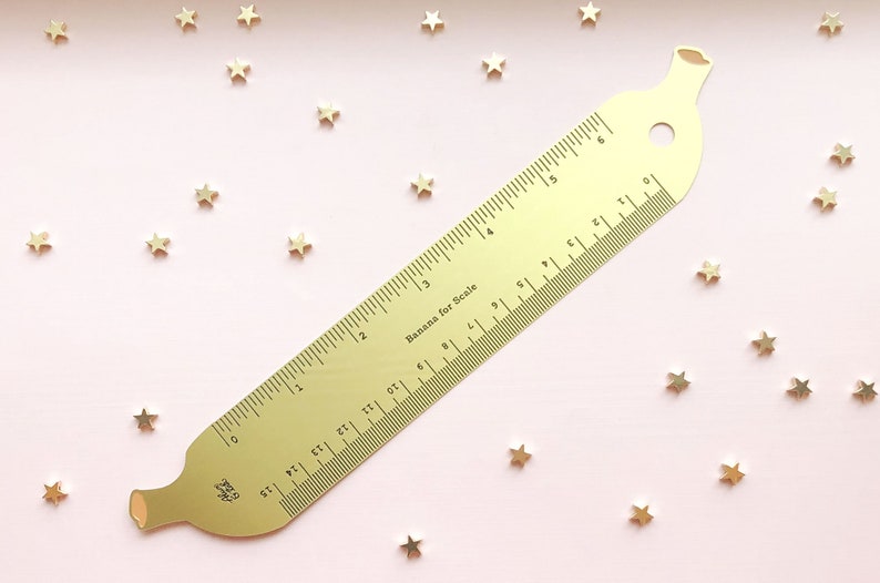 Gold Banana for Scale Ruler image 2