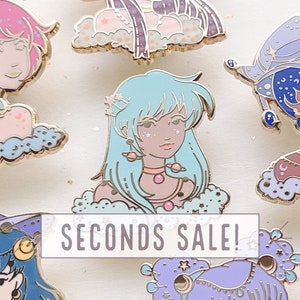Star Witches Enamel Pins  (Seconds B Grade)