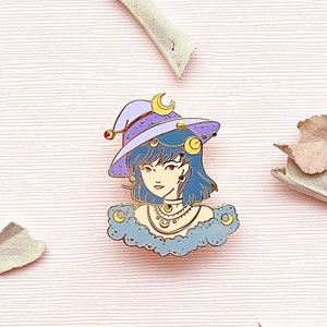 June Witch Alexandrite Enamel Pin image 2