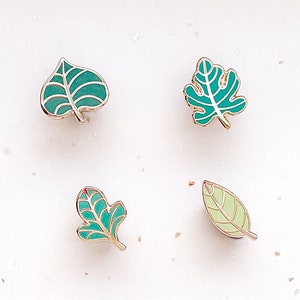 Mini Leaves Part Two Board Filler Enamel Pin Set