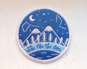 Starry Night Sky Embroidered Patch