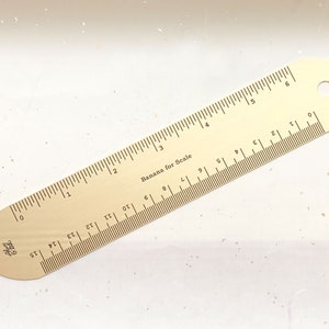 Gold Banana for Scale Ruler image 1