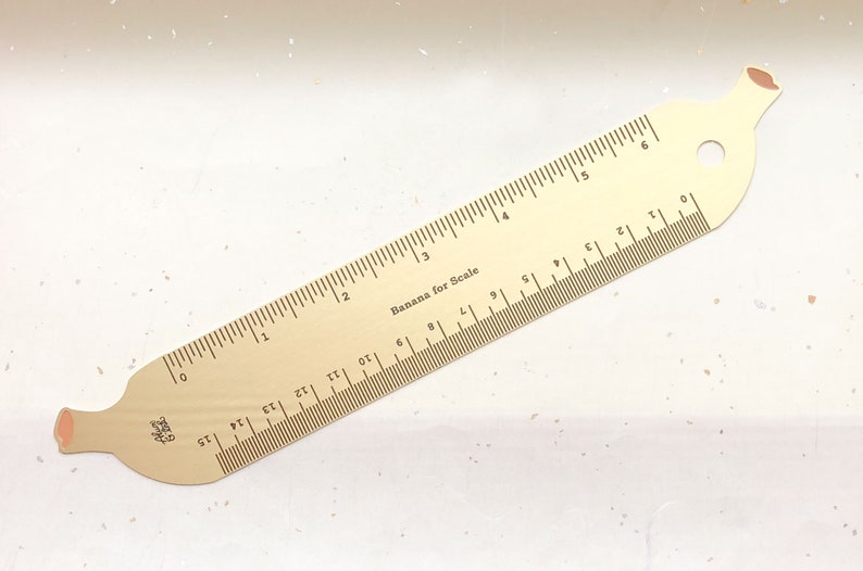 Gold Banana for Scale Ruler image 1