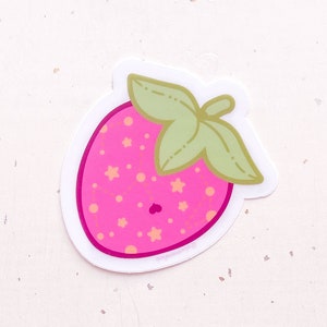 Sweet Starberry Cosmic Berry Clear Vinyl Sticker