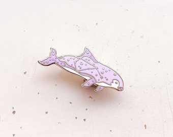 Volans Constellation Vaquita Delfin Emaille Pin