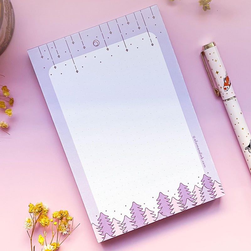 Custom Large Notepad - Etsy