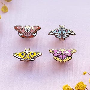 Mini Moths Board Filler Enamel Pin Set