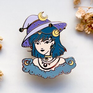 June Witch Alexandrite Enamel Pin