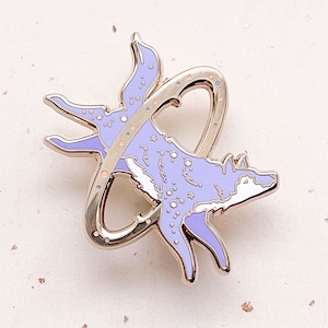 Cosmic Wolf Enamel Pin