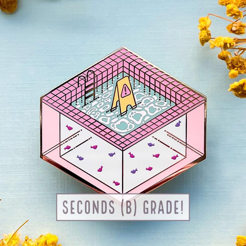 Water Colors Pool Art - Etsy