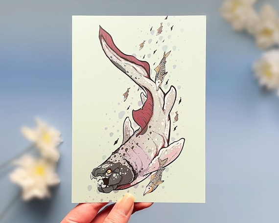 エンセオステウス placoderm fish 化石 おまけ付き FOSSIL Model of