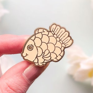 Taiyaki Kawaii Fish Pastry Enamel Pin