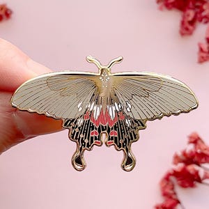Common Mormon Butterfly Enamel Pin