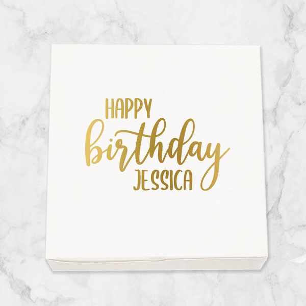 Personalized Birthday Gift Boxes - Empty