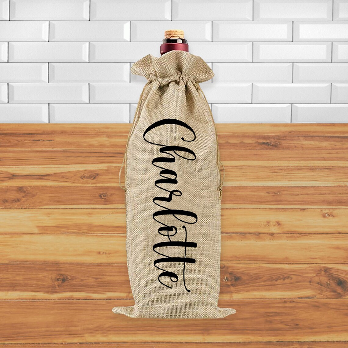 Personalized Wine Bag Custom Wine Gift Bag Birthdays Etsy