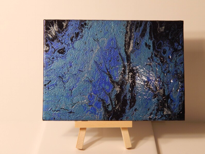 Fairy Tale Marsh Fluid Art Painting