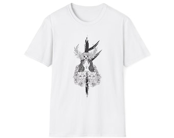 Camiseta Freya con tinta negra
