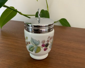 Vintage Royal Worcester Porcelain Egg Coddler