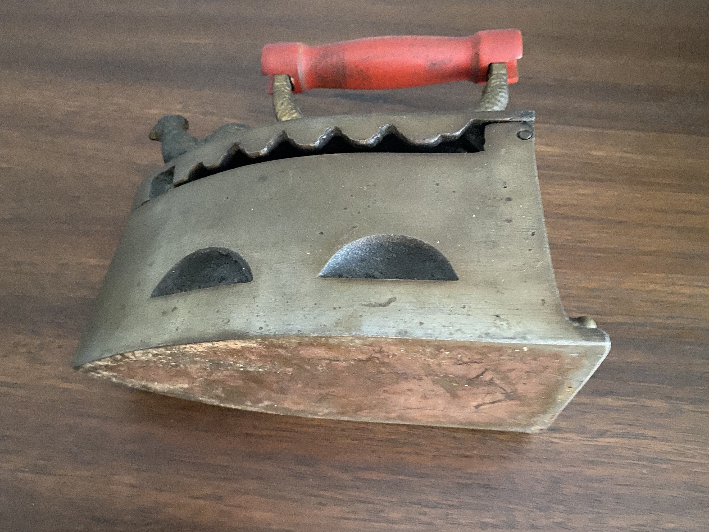 Antique Coal Iron Etsy