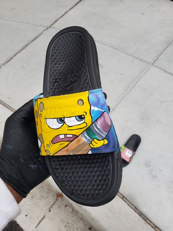 spongebob slides nike