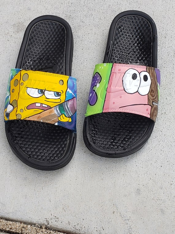 spongebob slides nike