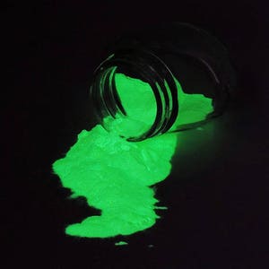 Glow-in-the-Dark Powder ~ 75 grams ~ Four Awesome Colors