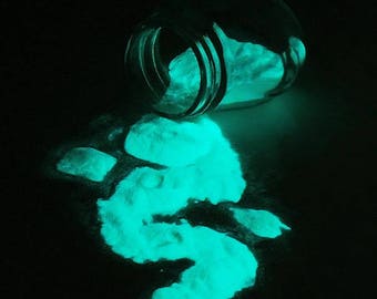 Glow-in-the-Dark Powder ~ 500 grams ~ Four Awesome Colors